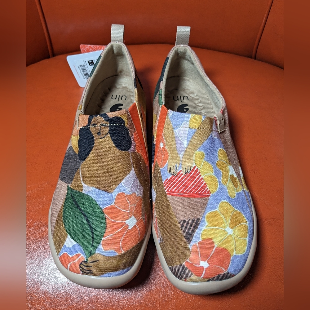 TAHITI'S GIRL Uin NEW Life Is Art travel shoes SIZE 9.5(41)